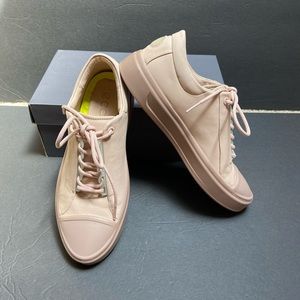 NIB ECCO Lace-Up Sneakers, Ecco Flexure T-Cap Size 39 (=US 8 - 8 1/2), Rose Dust